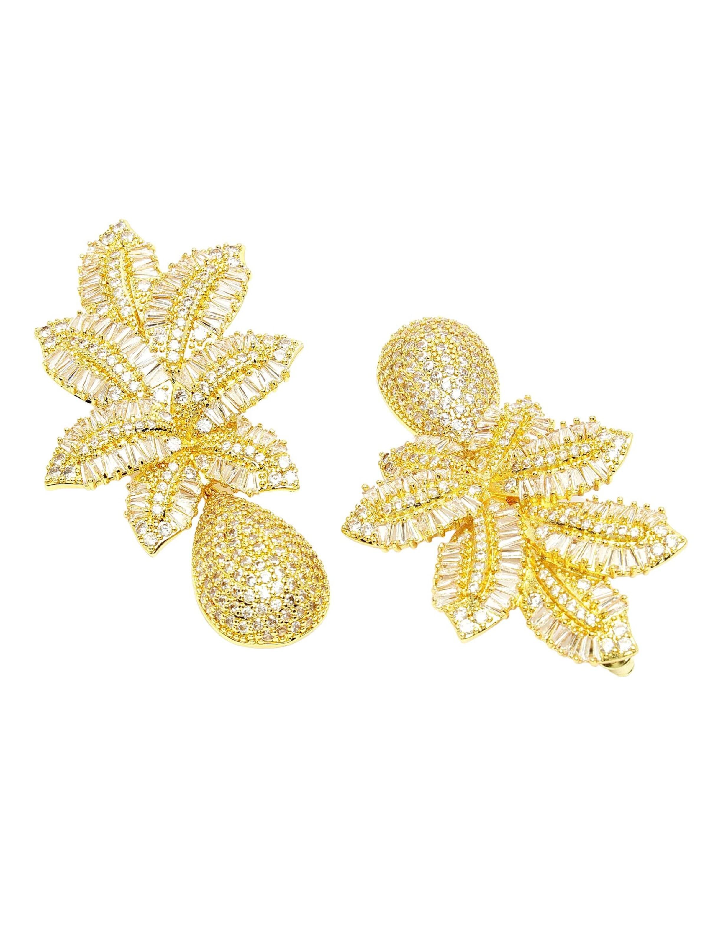 AVANT-GARDE PARIS Earrings 'Olgala' in Gold