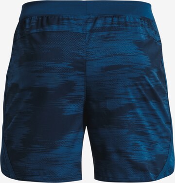 UNDER ARMOUR Regular Athletic Pants 'Launch 5' in Blue