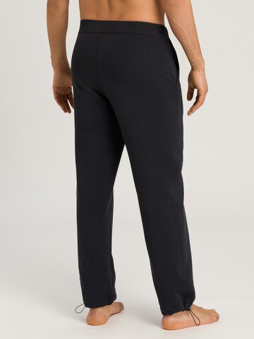 Hanro Regular Sweatpants ' Basic Living ' in Schwarz