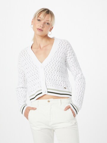 Pepe Jeans Knit Cardigan 'Delani' in White: front