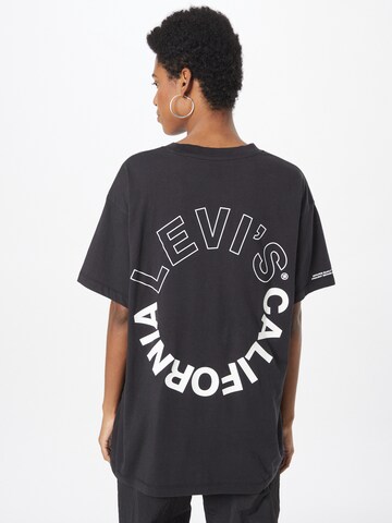 juoda LEVI'S ® Marškinėliai 'Graphic Cobalt Tee'