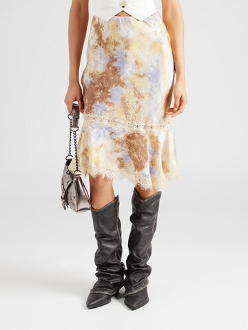 TOPSHOP Szoknyák - bézs: elől