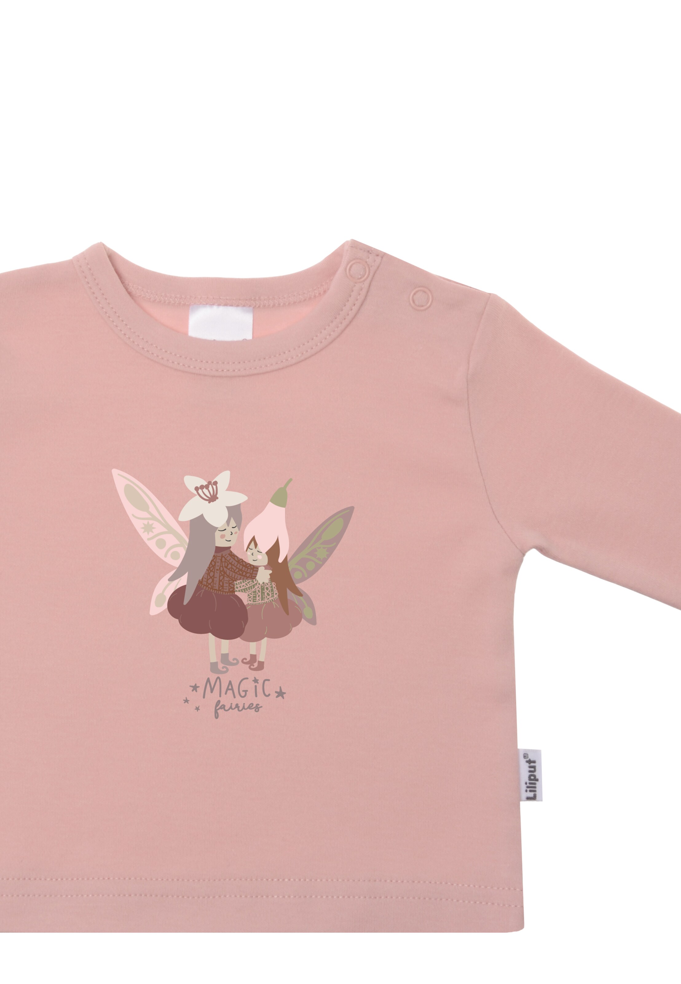 LILIPUT Langarmshirt 'Magic fairies' in Pink