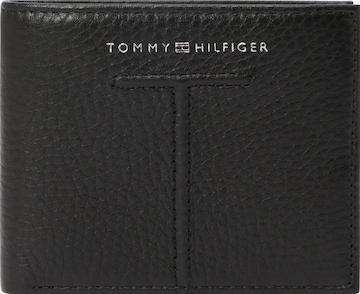 Portamonete di TOMMY HILFIGER in nero: frontale