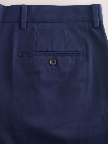 Next Loosefit Bandplooibroek in Blauw