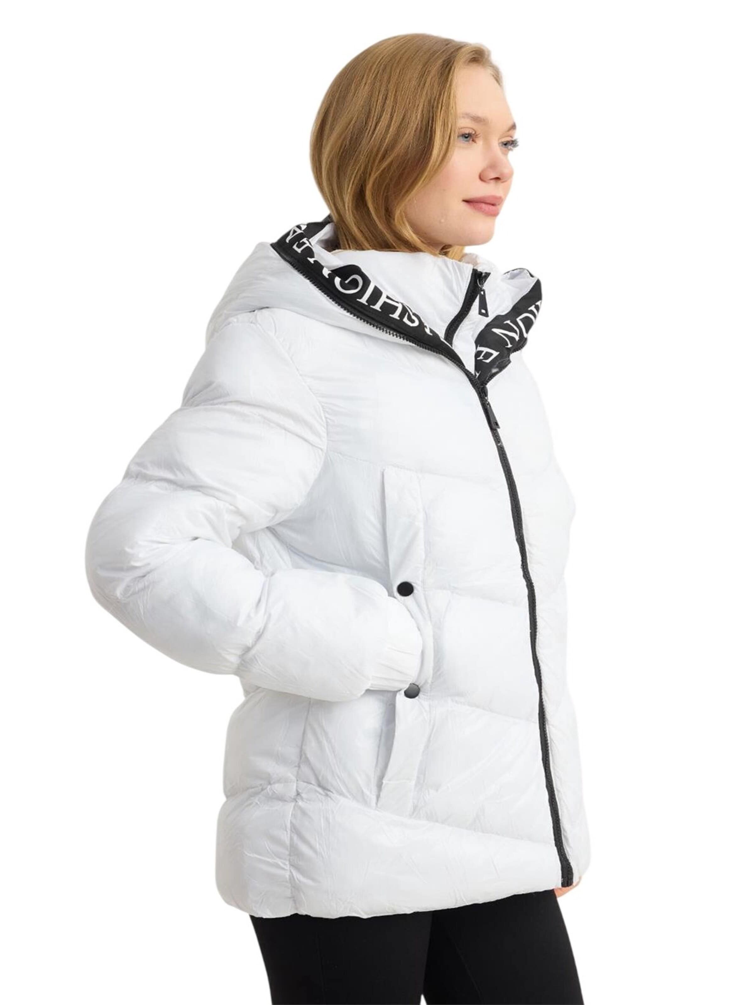 Manteau d’hiver HOME STORE en blanc