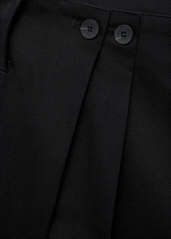 MANGO Loosefit Hose 'Mara' in Schwarz