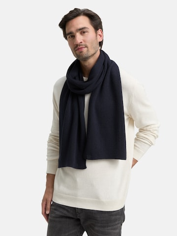 TOM TAILOR Sjaal in Blauw: voorkant