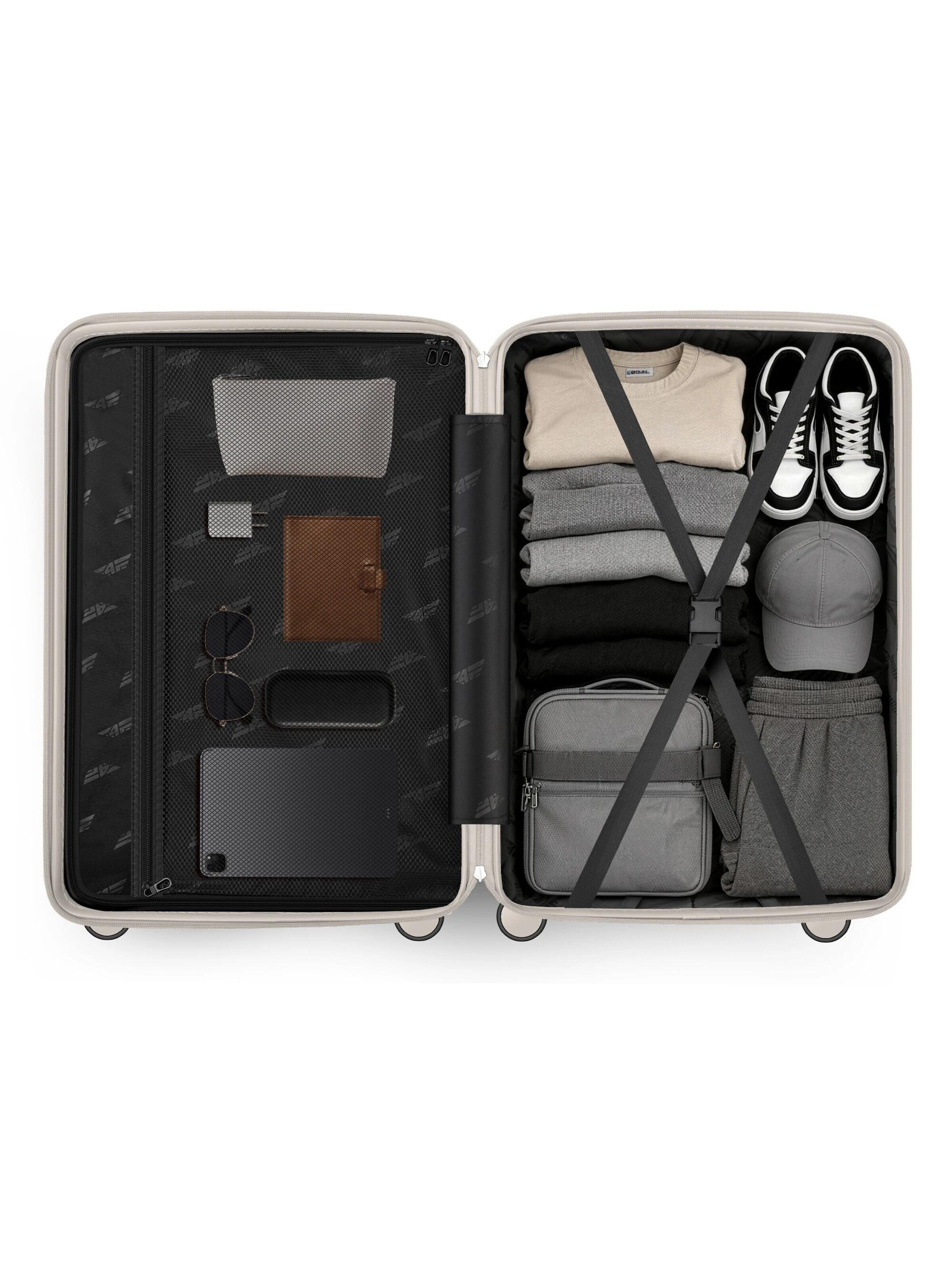 4FLY Suitcase in White