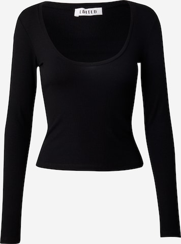 EDITED Shirt 'Tamilla' in Schwarz: Vorderseite