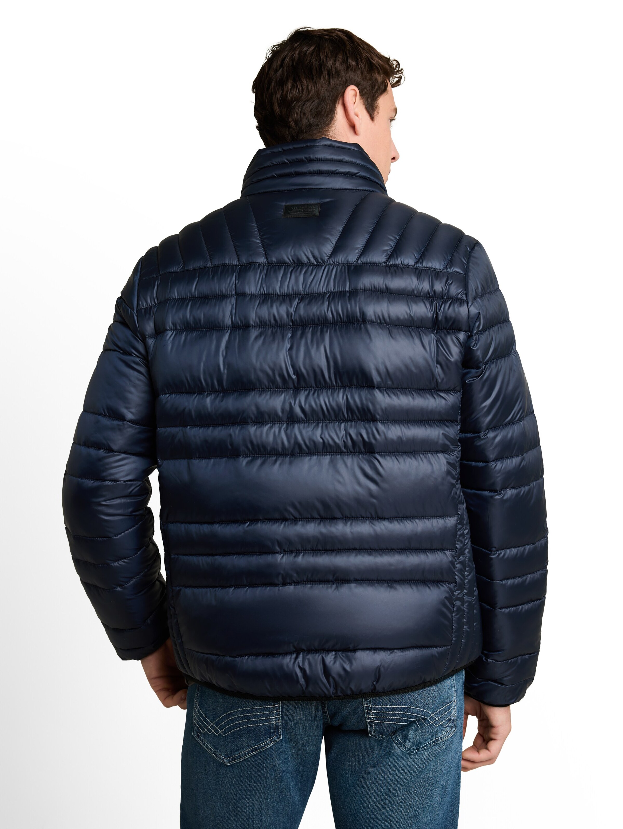 TOM TAILOR Tussenjas in Blauw