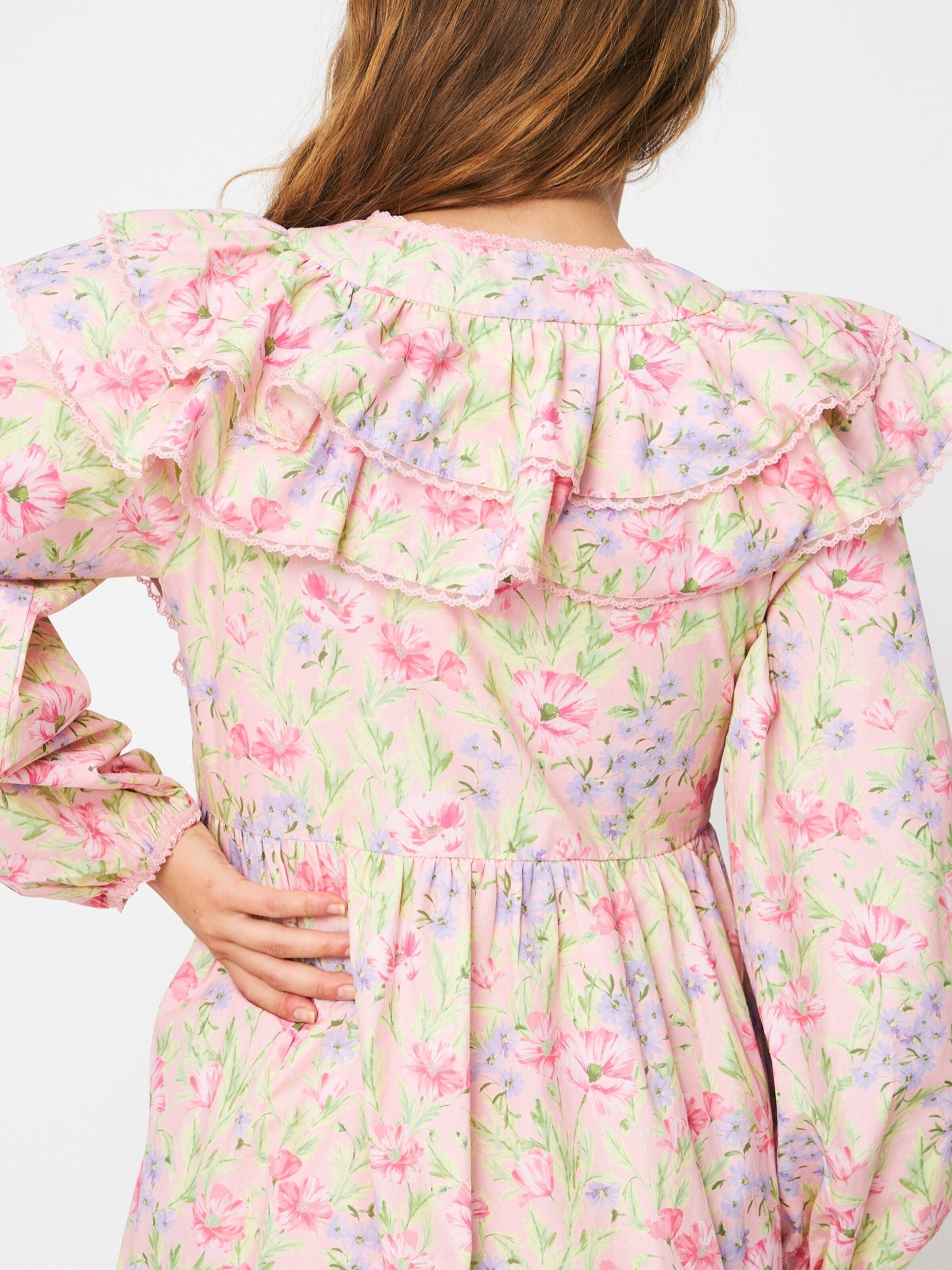 Robe ' Salviecras ' Crās en mélange de couleurs