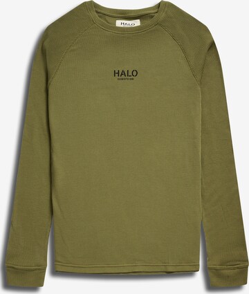 T-Shirt HALO en vert : devant