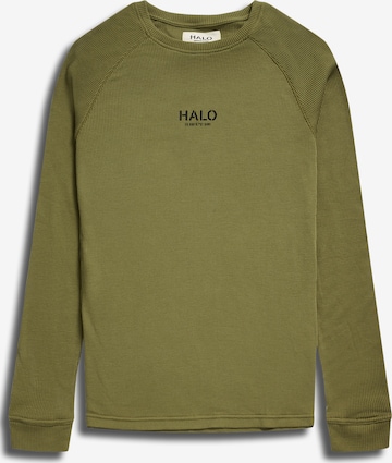 HALO Shirt in Groen: voorkant