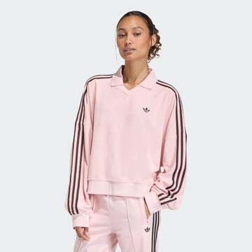 ADIDAS ORIGINALS Sweatshirt in Roze: voorkant