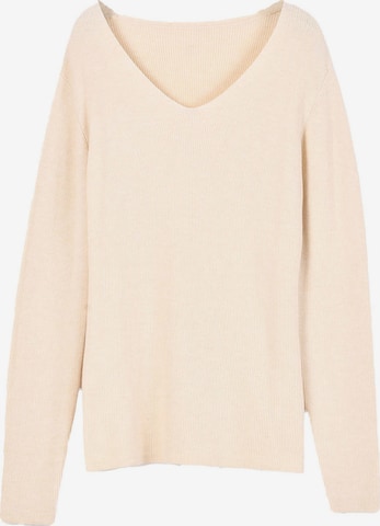 Pull-over 'MYLES' Camomilla Italia en beige : devant
