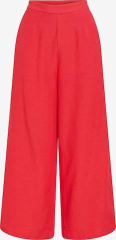 VILA Trousers 'VIPRISILLA' in Red: front