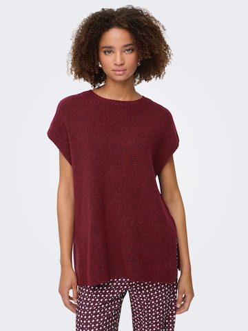 ONLY Свитер 'ONLRENE' в Красный: спереди