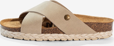 Šlepetės 'Burgos' iš Bayton, spalva – smėlio spalva, Prekių apžvalga