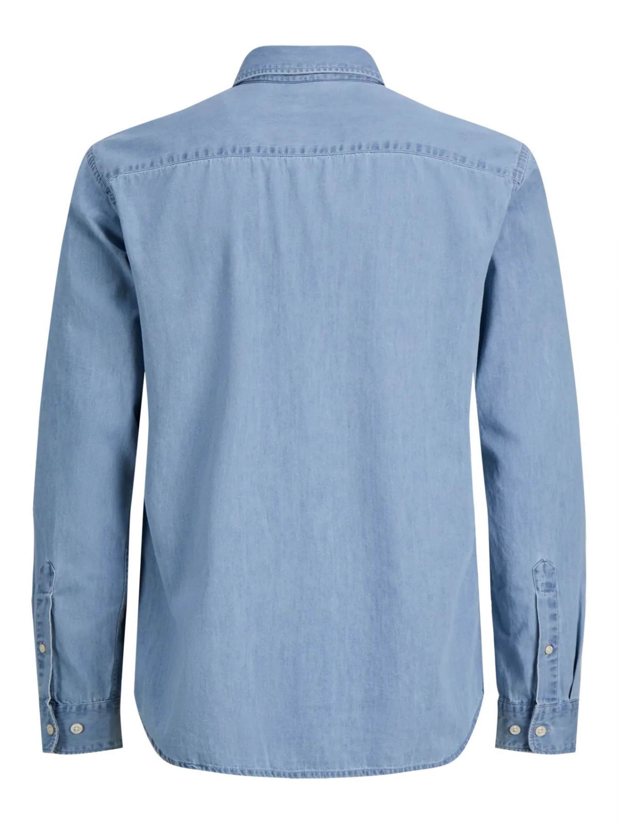 Jacks & Jones - Ajuste regular Camisa en azul