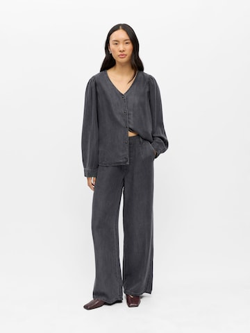 OBJECT Loosefit Jeans in Schwarz