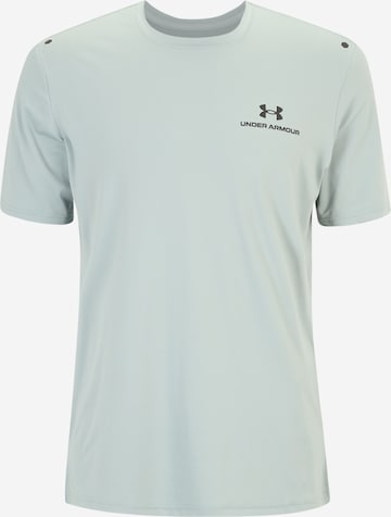 UNDER ARMOUR Performance Shirt 'Rush Energy' in Grey: front