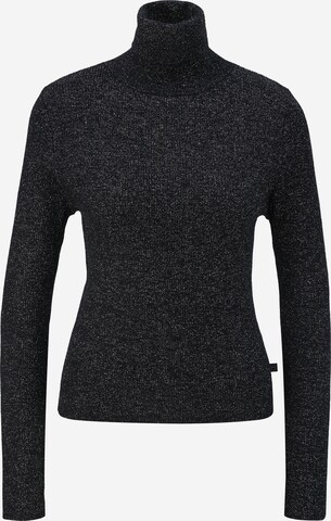 Pull-over QS en gris : devant