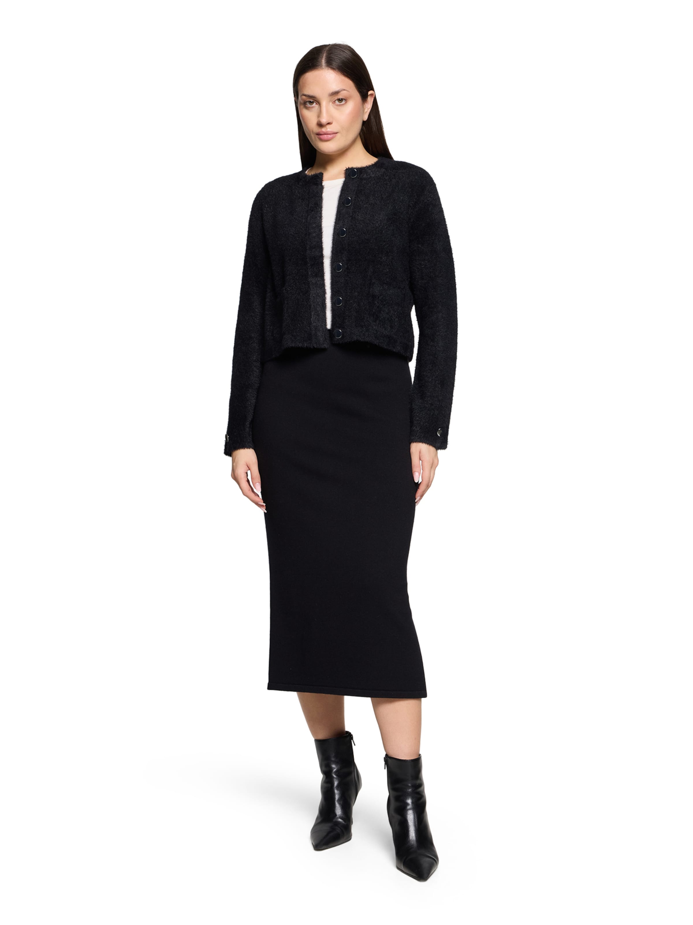 Betty Barclay Knit cardigan in Black