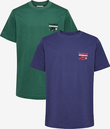 Hummel Shirt in Blue: front