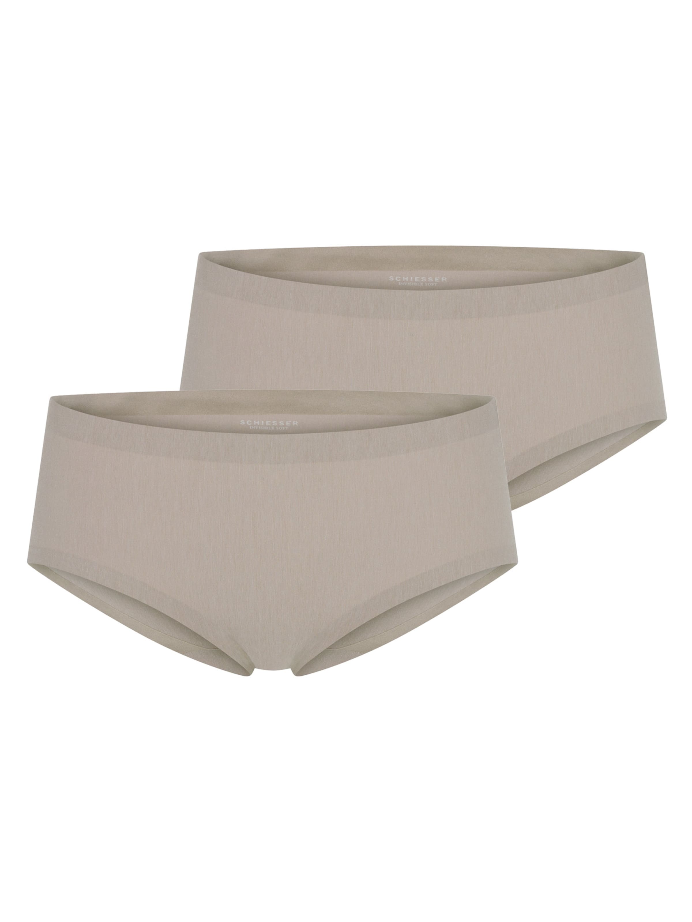 SCHIESSER - Panti ' Invisible Cotton ' en gris: frente