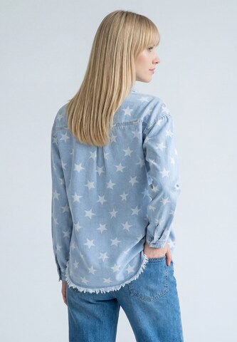 MIMO - Blusa em azul