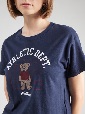 HOLLISTER Футболка в Синий