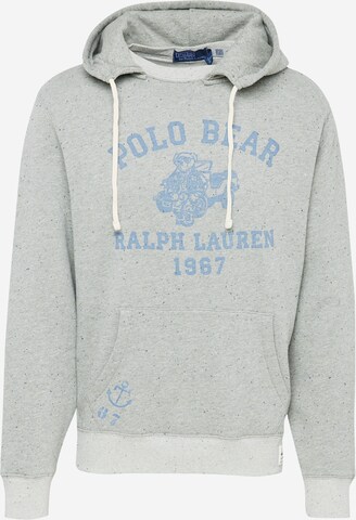 Sweat-shirt Polo Ralph Lauren en gris : devant