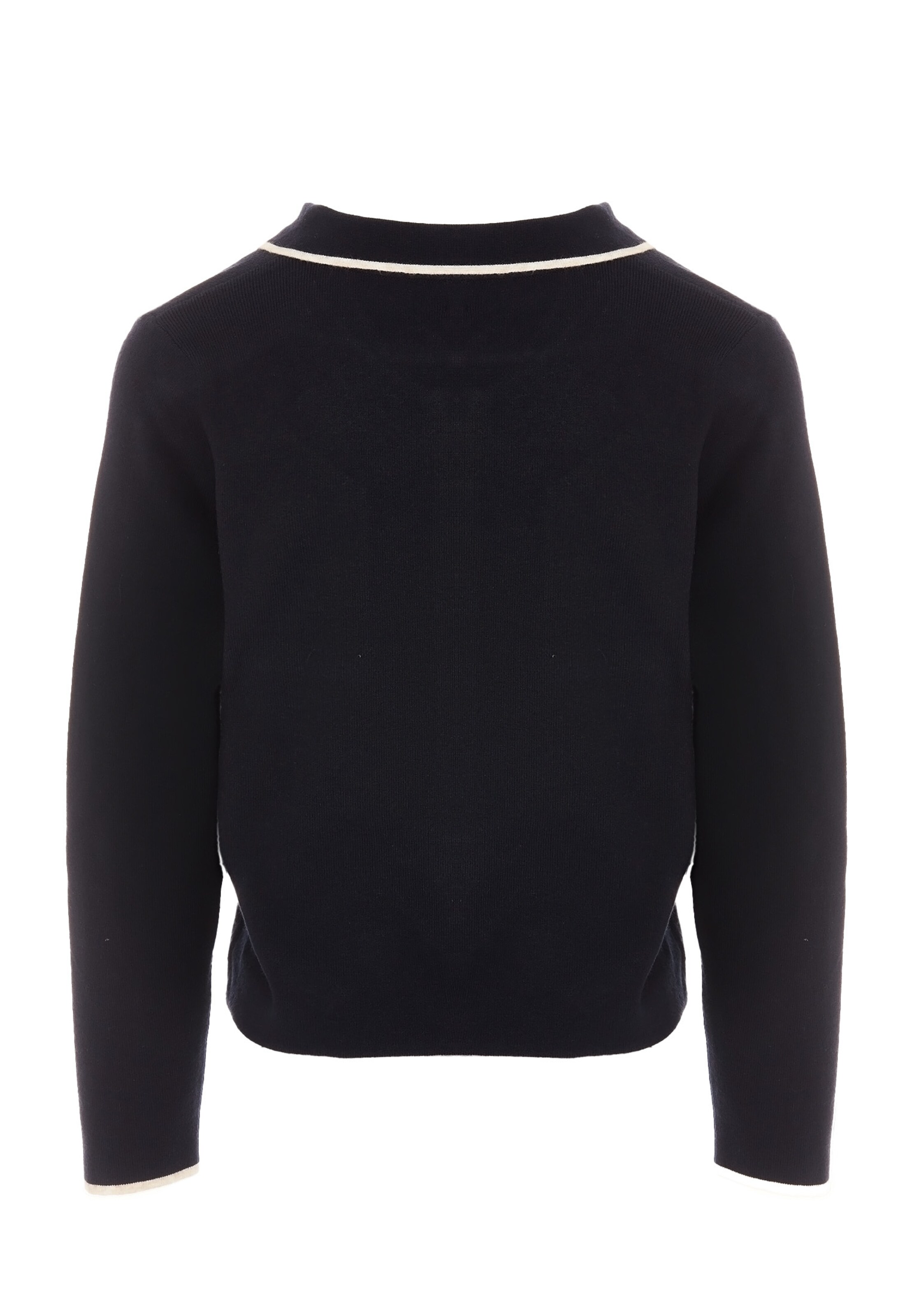 NAEMI - Casaco de malha em azul