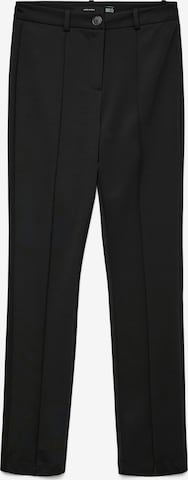 VERO MODA Regular Housut 'VMLUCCA' värissä musta: etupuoli