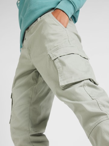 Only & Sons Tapered Cargo trousers 'Cam Stage' in Green