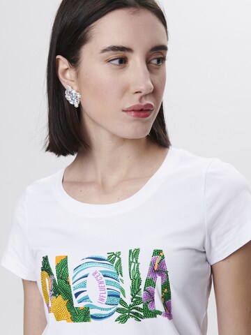 T-shirt 'Aloha' Influencer en blanc