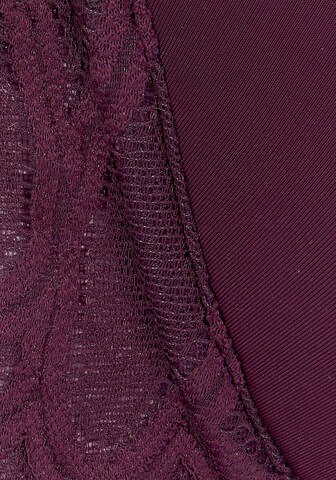 LASCANA - Soutien de tecido Soutien em roxo