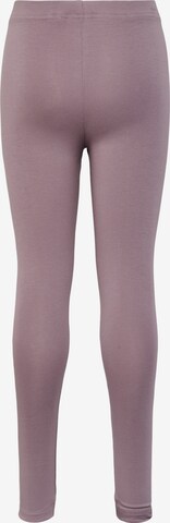 Hummel Skinny Workout Pants 'Onze' in Purple