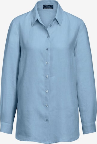 Goldner Blouse in Blue: front