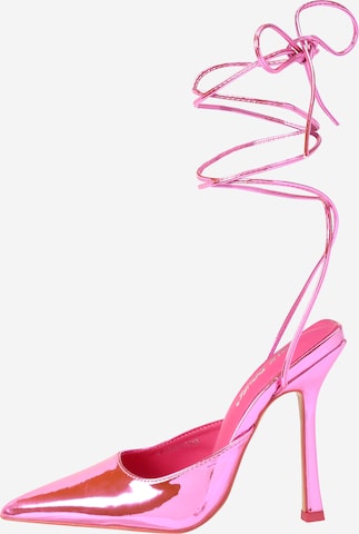 Public Desire Pumps 'VERITY' in Pink