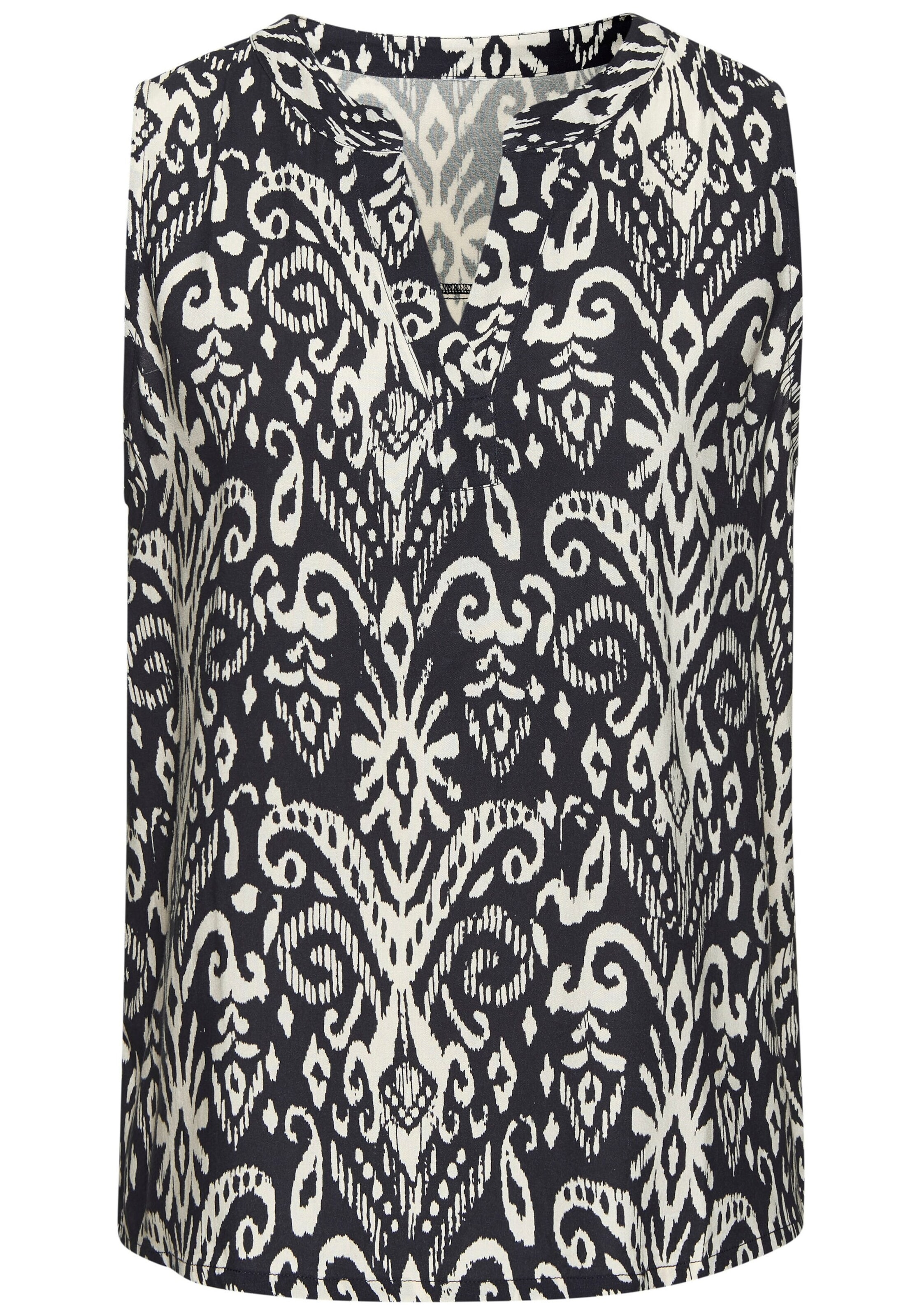 VIVANCE Blouse in Blue: front