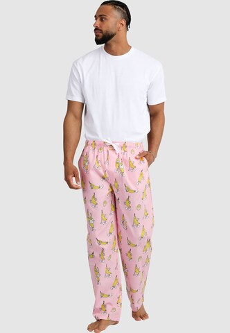 Lousy Livin Pyjamahose in Pink: Vorderseite