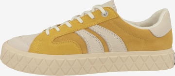 Sneaker bassa di Palladium in giallo: frontale