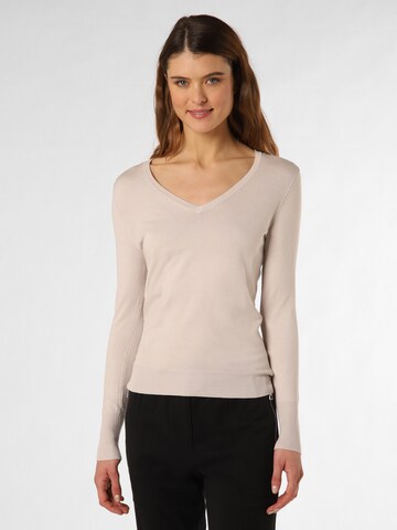 Marie Lund Pullover in Beige: predná strana