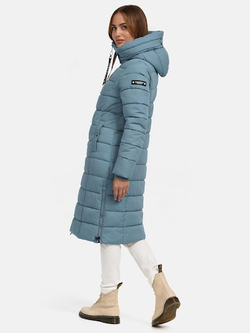NAVAHOO Wintermantel in Blauw