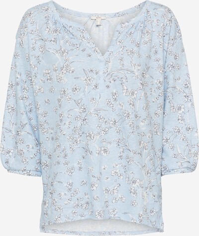 ESPRIT Shirt in rauchblau / nachtblau / weiß, Produktansicht