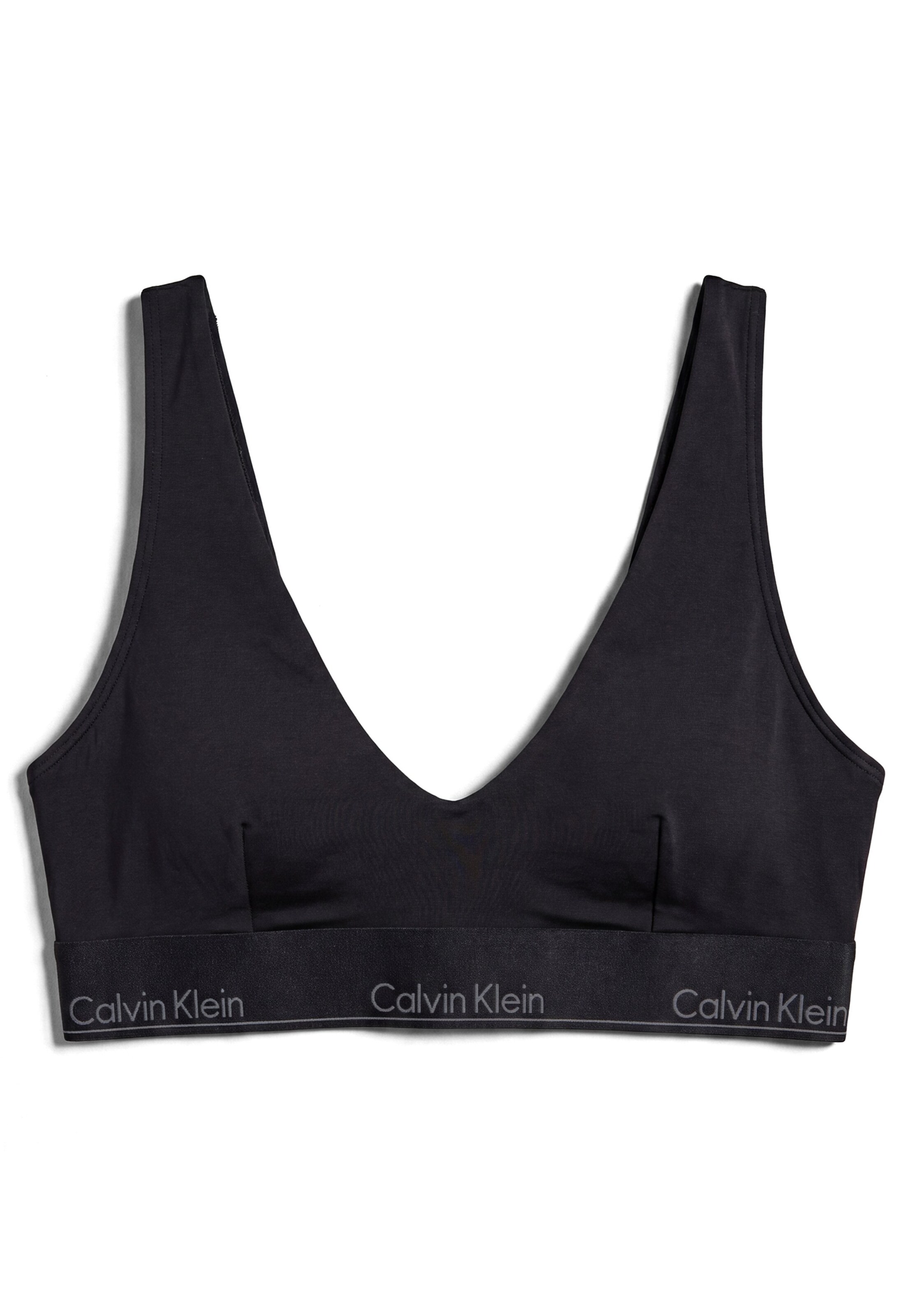 Calvin Klein Underwear Бюстье Верх бикини в Черный: спереди