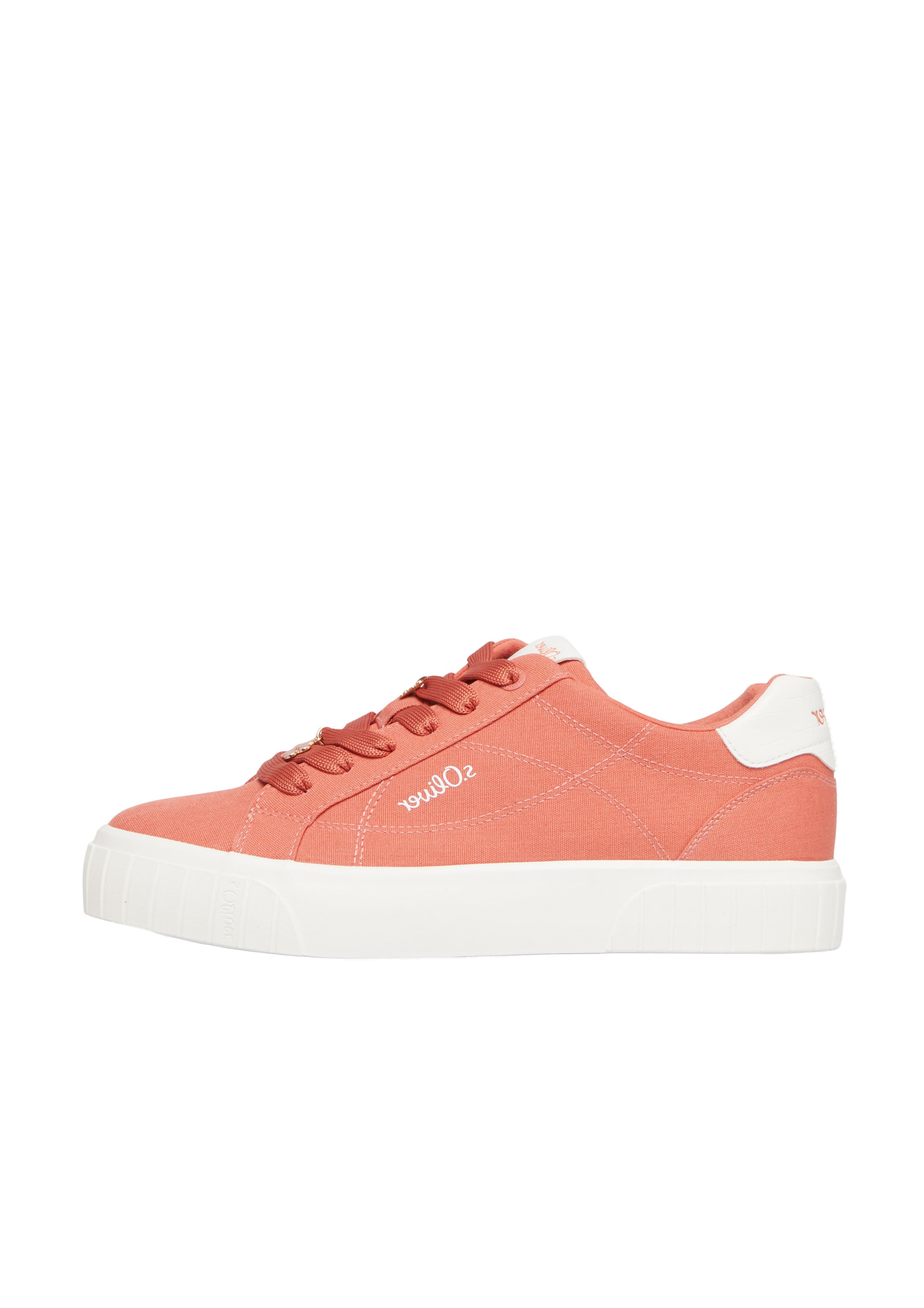 s.Oliver Sneakers laag in Oranje: voorkant