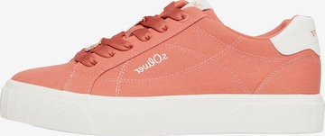 Baskets basses s.Oliver en orange : devant
